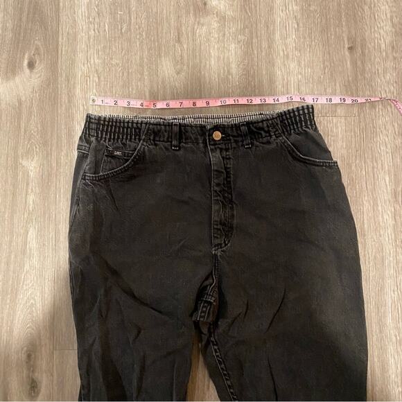 Lee Straight Leg Jeans Black 18P - Picture 2 of 5